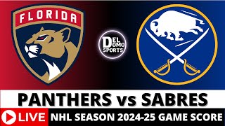 FLORIDA PANTHERS VS BUFFALO SABRES LIVE 🏒 NHL Game Score Radio PlaybyPlay  OCT 28 2024 [upl. by Negroj]