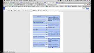 Creating a State Timeline in Google Document [upl. by Kessler863]