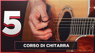 Corso Chitarra Base Lezione 5 [upl. by Ylurt]