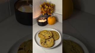 chocolate chip cookies 🍪 this is the tollhouse recipe using semi sweet chunks baking [upl. by Llekram]