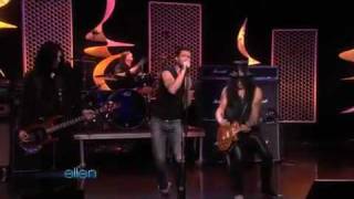 quotGottenquot  Slash feat Adam Levine live at Ellen [upl. by Pears]