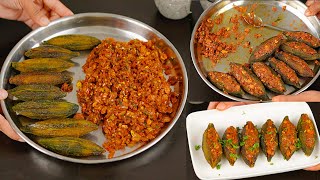 बिना कड़वाहट के पंजाबी स्टाइल भरवा करेला  Punjabi Bharwa Karela Recipe Karela Recipe KabitasKitchen [upl. by Nois481]