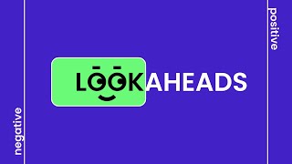 Positive amp Negative Lookaheads  RegEx Beginner Tutorial [upl. by Nyllaf]