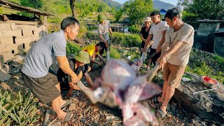 Cooking Traditional Dishes from Buffalo and Pig  Thai Ethnic Wedding in Northwest Vietnam  SAPA TV [upl. by Bernj566]