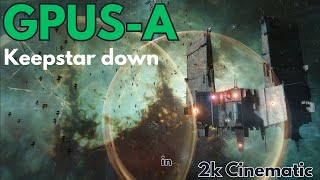 EVEOnline Keepstar Kill in GPUSA 10112024 [upl. by Todd544]