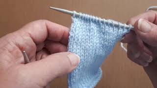 How to Knit Straight Edges Sheilas Knitting Tips [upl. by Bodkin]