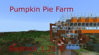 Pumpkin Pie Farm Bedrock 1213 [upl. by Dwain]