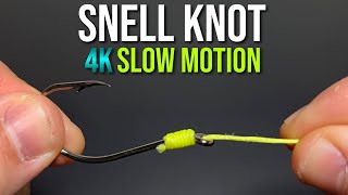 How to Tie a SNELL KNOT  quotKnot Easyquot Series  Fishing Knot Tutorial [upl. by Burris]