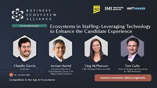 Ecosystems in Staffing–Leveraging Technology to Enhance the Candidate Experience [upl. by Ethelstan]