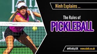 The Rules of Pickleball  EXPLAINED [upl. by Manya401]