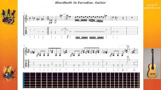 Bloodbath In Paradise  Osbourne Ozzy  Guitar [upl. by Eiramit]