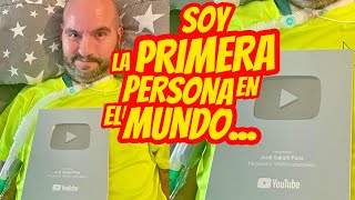 Soy la PRIMERA PERSONA del MUNDO en CONSEGUIR esto  UNBOXING PLACA 100K [upl. by Popper541]