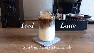 How to make an Iced Latte with the Gaggia Classic Proquot StepByStep Guidequot [upl. by Hsejar401]