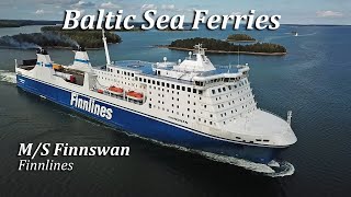 Baltic Sea Ferries  Finnlines MS Finnswan ex MS Nordlink [upl. by Nnylrac]