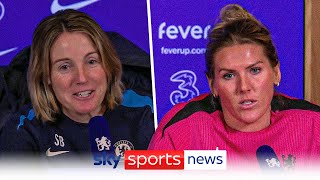 Sonia Bompastor amp Millie Bright on Chelseas start to the season ahead of Celtic match [upl. by Minier406]