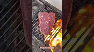 Picanha selada e finalizada na grelha uruguaia [upl. by Ariaes]