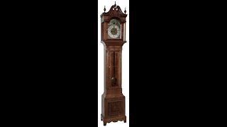 Repairing an antique New Haven grandfather clock made in 1911 Sherbrooke model see des Part 2 of 2 [upl. by Bridwell]