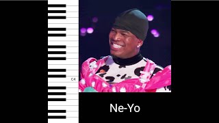 NeYo  Rhythm Nation The Masked Singer Vocal Showcase [upl. by Yenoh]