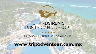 Grand Sirenis Punta Cana Resort Punta Cana  TripAdventour [upl. by Ytrebil]