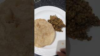 pesara pappu carry with poori please subscribe my channel [upl. by Nallid279]