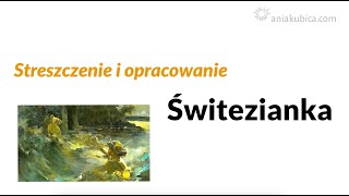 Świtezianka  streszczenie i omówienie [upl. by Osmund]