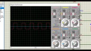 Astable multivibrator using 555 Timer Proteus simulation with pcb layout [upl. by Hopkins]