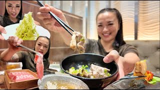 CASUAL RESTAURANT MUKBANG MINI VLOG FROM MOMS HOUSE EAT WITH ME  SASVlogs [upl. by Malley675]