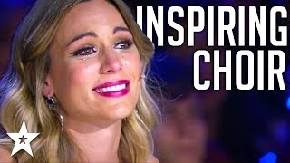 INSPIRATIONAL Choir Makes All The Judges CRY On Spains Got Talent  Got Talent Global [upl. by Ojytteb]