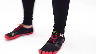 Shuperb™ Vibram Fivefingers KSO EVO Mens Training Shoes BlackRed [upl. by Fuld484]