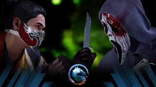 Mortal Kombat 1  Scorpion Vs Ghostface Very Hard [upl. by Anuahsat]