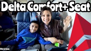 Delta Comfort Experience on Bombardier CRJ900  New York JFK to Kansas City MCI travel Delta [upl. by Annhej98]