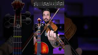 🎻 Can Can by Jaques Offenbach Tutorial with Sheet Music and Violin Tabs 🤘 [upl. by Cinelli]