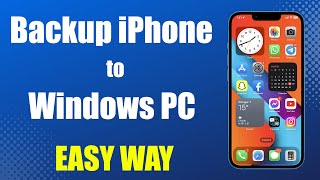 How to Backup iPhone to PC  Backup with iTunes on Windows [upl. by Glennis689]