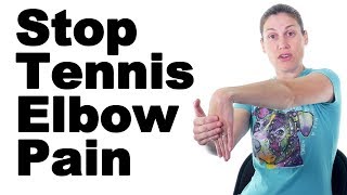 7 Best Tennis Elbow Pain Relief Treatments Lateral Epicondylitis  Ask Doctor Jo [upl. by Nnhoj]