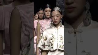 China Fashion Week AW 2024 designer model [upl. by Arenat560]