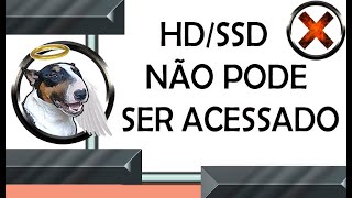 Disco não pode ser acessado [upl. by Millwater]