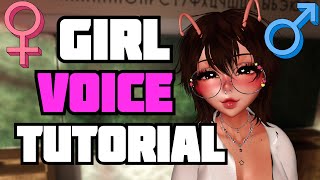 NEWEST GIRL VOICE TUTORIAL  Feminizing your Voice part 2 [upl. by Yaron]