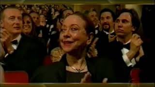 FERNANDA MONTENEGRO ANUNCIADA NO OSCAR DE MELHOR ATRIZ 1999 [upl. by Almeta]