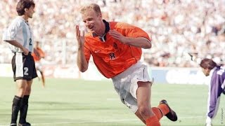 Memorable Goal  Dennis Bergkamp Netherlands vs Argentina 1998 [upl. by Ricca]