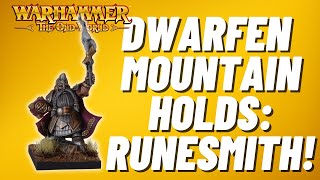 Old World Diaries Dwarfen Mountain Holds How to paint the Runesmith theoldworld [upl. by Svoboda]