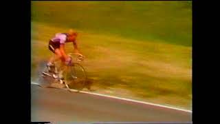 Tour de France 1985 Etappe 13 LansenVercors  VillarddeLans Ind tijdrit [upl. by Goldwin]