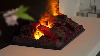 Optimyst Cassette 500 Electric Fire Dimplex [upl. by Aicenet]