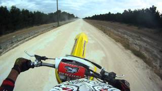 2012 Rmz450 wheelies [upl. by Oijimer]