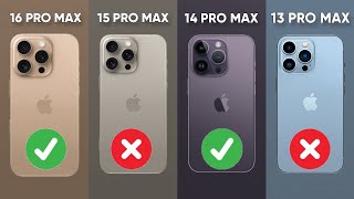 iPhone 16 Pro Max VS iPhone 15 Pro Max VS iPhone 14 Pro Max VS iPhone 13 Pro Max  Comparison [upl. by Letnohs978]