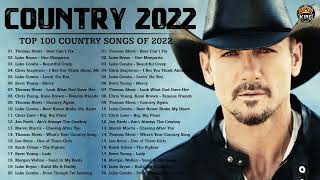 NEW Country Music Playlist 2022  Blake Shelton Brett Young Luke Bryan Morgan Wallen [upl. by Doubler]