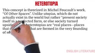 HETEROTOPIA  Michel Foucault [upl. by Grantham]