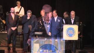 ‘Sopranos’ stars pay tribute to James Gandolfini at NJ Hall of Fame induction Video [upl. by Oirevas194]