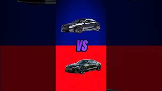 Tesla Model S vs Audi etron GT ⚡ The Electric Battle Begins Who Wins [upl. by Alejna]