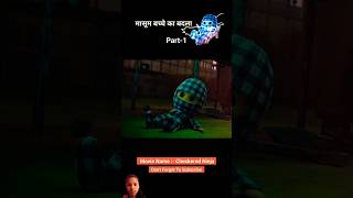 Checkered ninja cartoon cartoon animation story shotsvideo 😮😮😯😯 [upl. by Ymer]