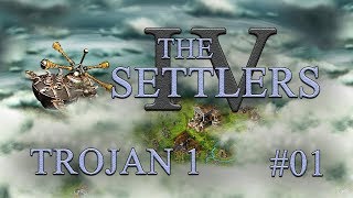 The Settlers 4  Trojans 1 part 1 [upl. by Acsicnarf]